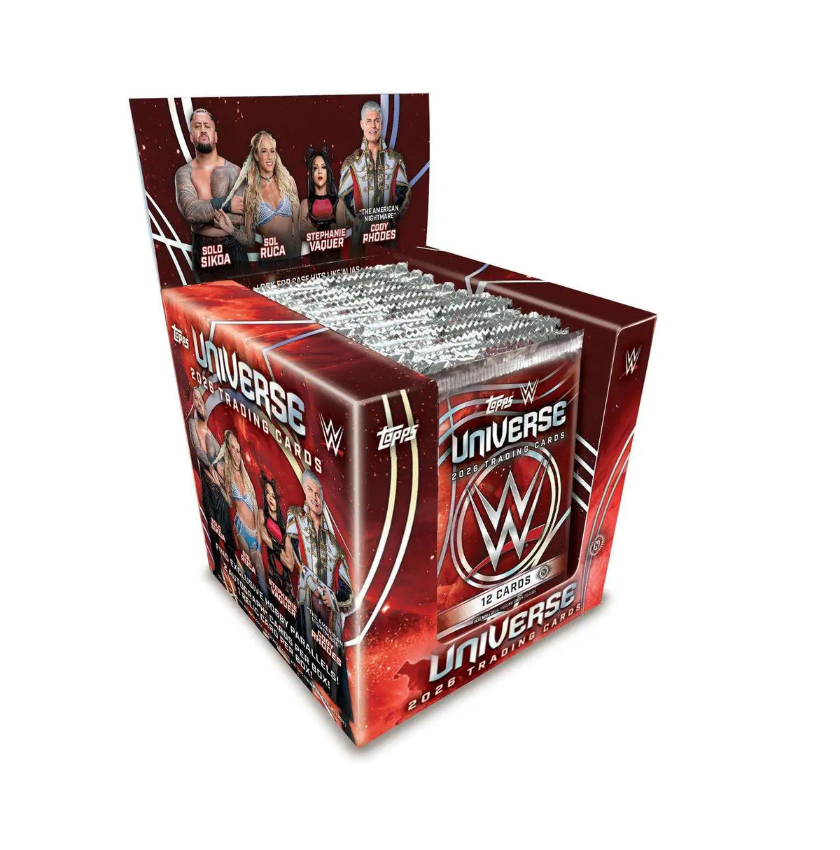 2026 WWE Universe Trading Card Hobby Box
