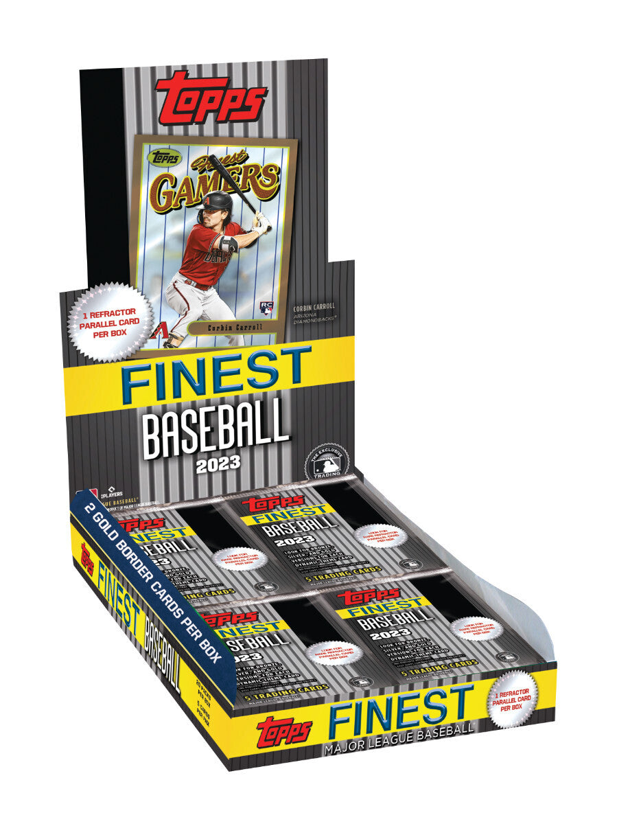 Topps 2023 Finest Flashbacks Baseball Card Hobby Box