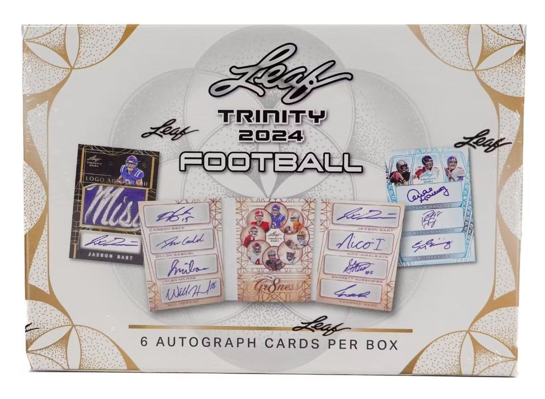 Leaf 2024 Trinity Football Hobby Box
