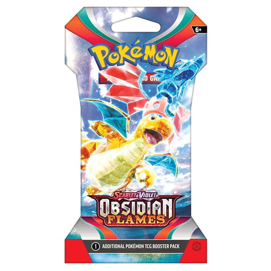 Pokemon Obsidian Flames Sleeved Booster - Styles May Vary