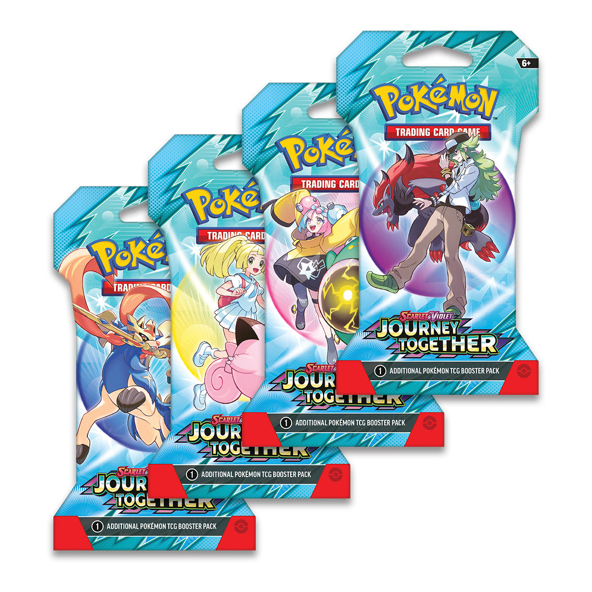Pokemon Scarlet & Violet Journey Together Sleeved Booster - Styles May Vary