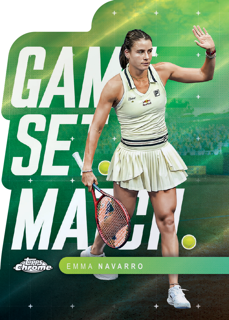 2025 Topps Chrome Tennis Hobby Box