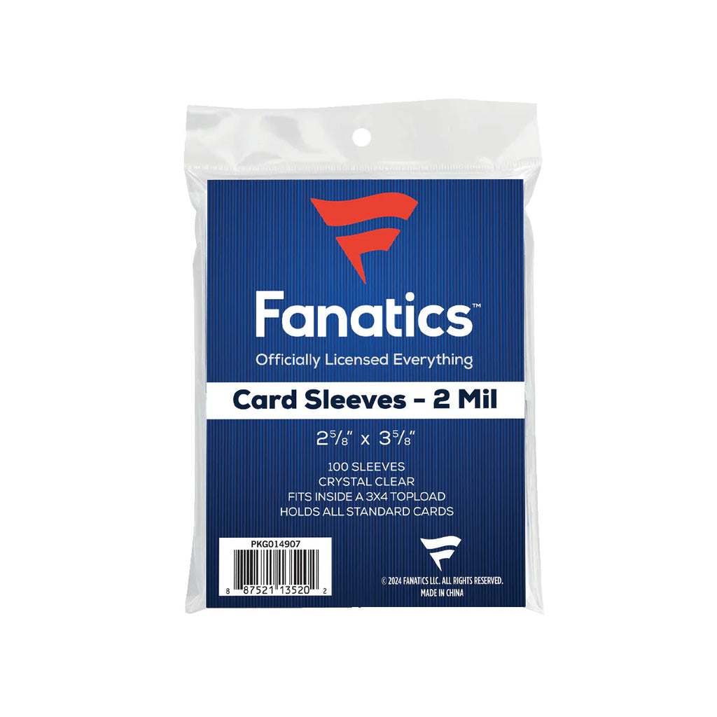 Fanatics Soft Card Sleeves