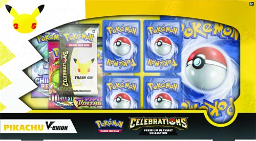 Pokemon 25th Anniversary Pikachu V Union Celebrations Special Collection