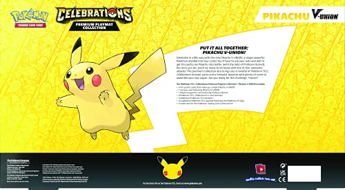 Pokemon 25th Anniversary Pikachu V Union Celebrations Special Collection