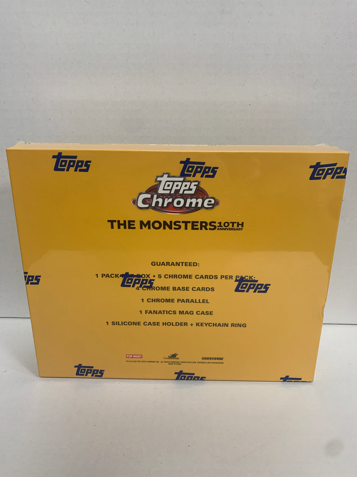 2025 Topps Labubu Chrome The Monsters 10th Anniversary Hobby Box