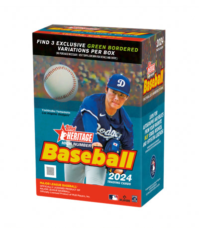 Topps 2024 Heritage High Number Baseball Blaster Box