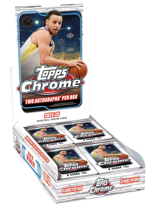 Topps Chrome Basketball 2024-25 Hobby Box