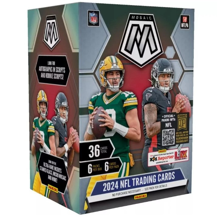 Panini 2024 NFL Mosaic Football Cards Blaster Box