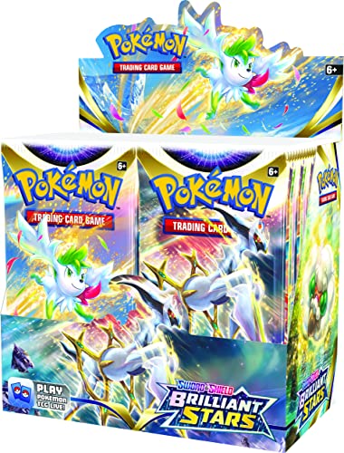 Pokémon Brilliant Stars Booster Box: Pack of 36, One-Size