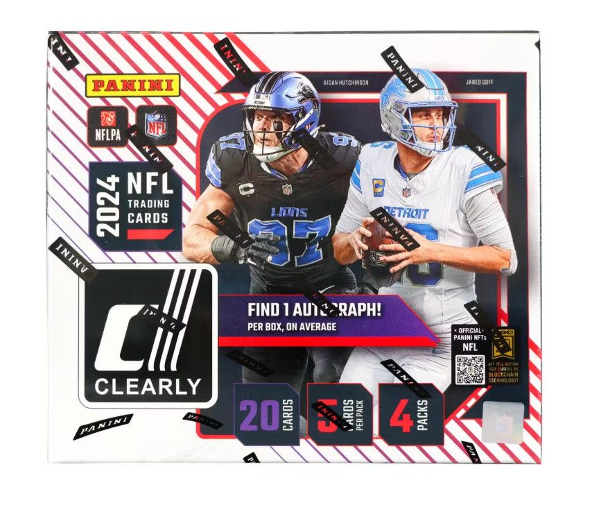 Panini 2024 Clearly Donruss Football Hobby Box