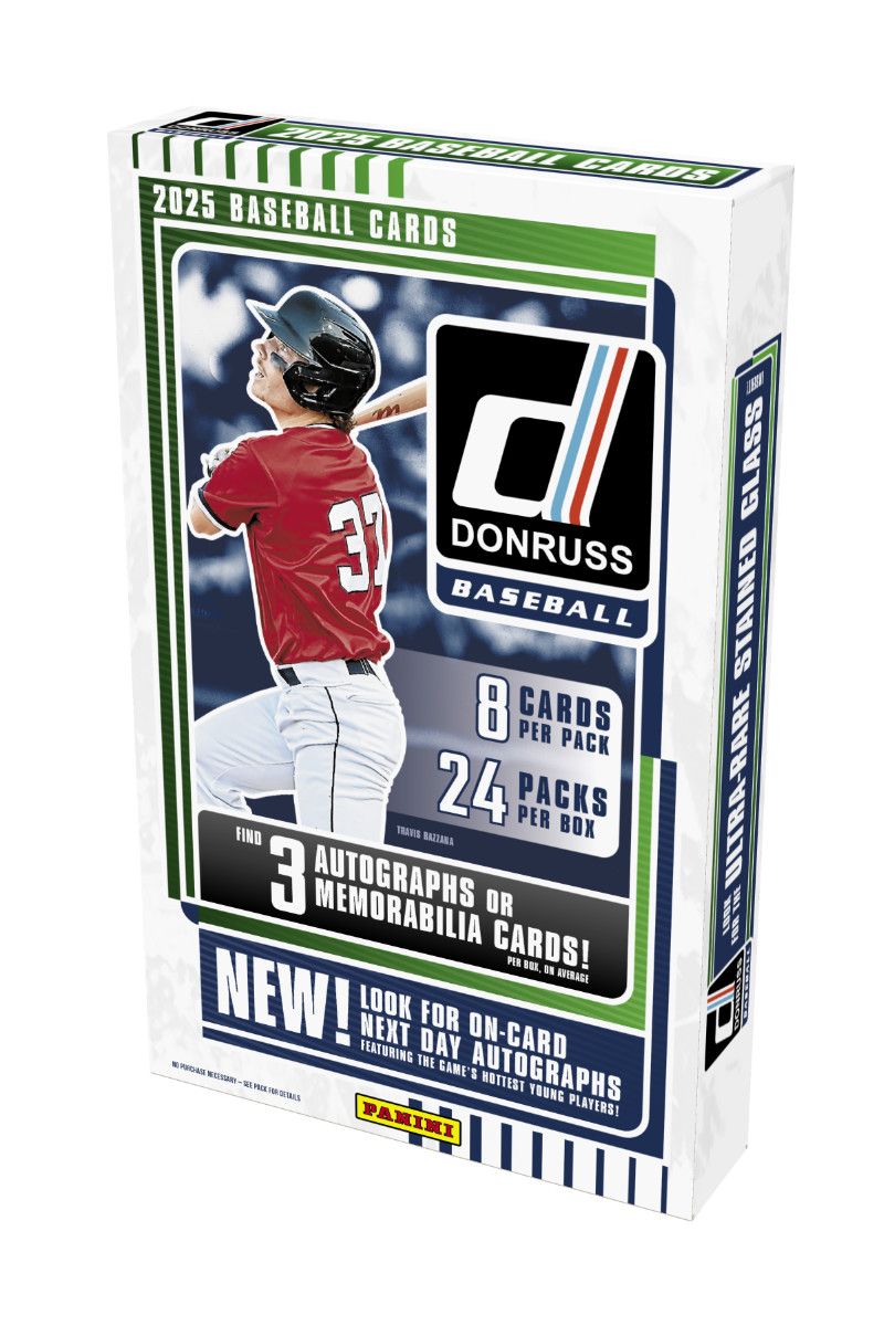 Panini 2025 Donruss Baseball Hobby Box