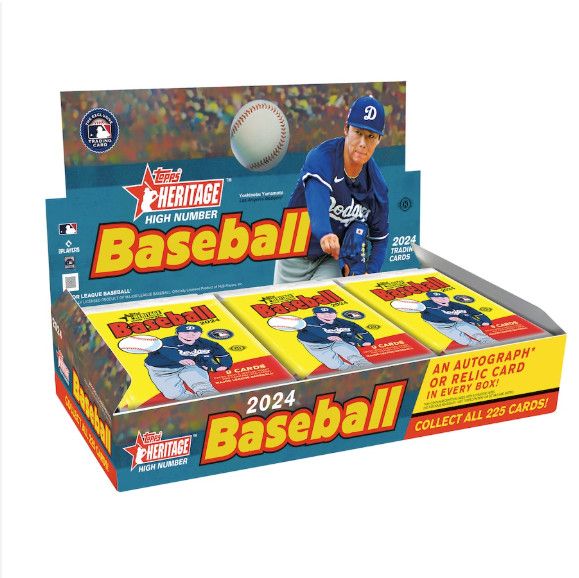 Topps 2024 Heritage High Number Hobby Box