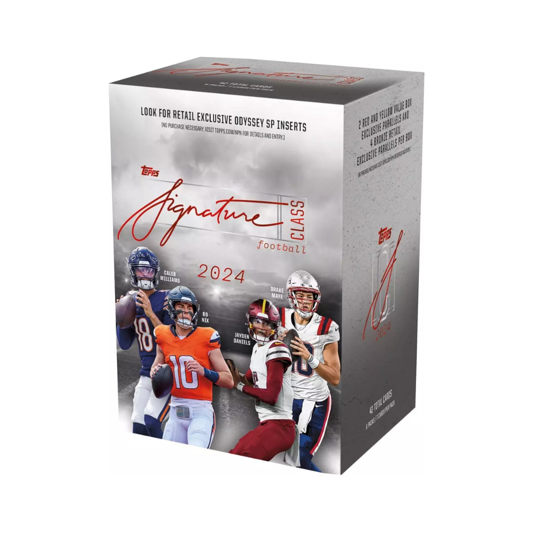 Topps 2024 Signature Class Football Blaster Box