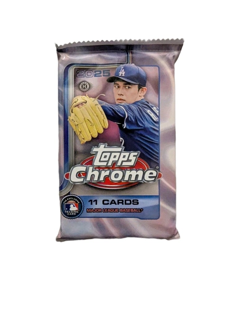 Topps 2025 Chrome Baseball Jumbo Hobby Pack