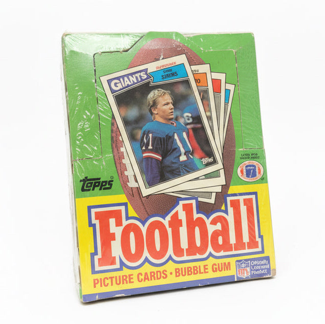 Topps 1987 Football Wax Box Unopened