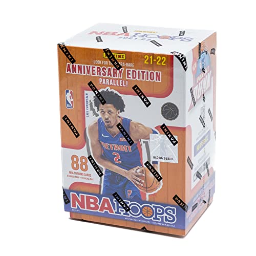 Panini NBA Hoops 2021-2022 Blaster Box 88 Cards