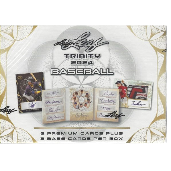 Leaf 2024 Trinity Baseball MLB Hobby Box Sealed