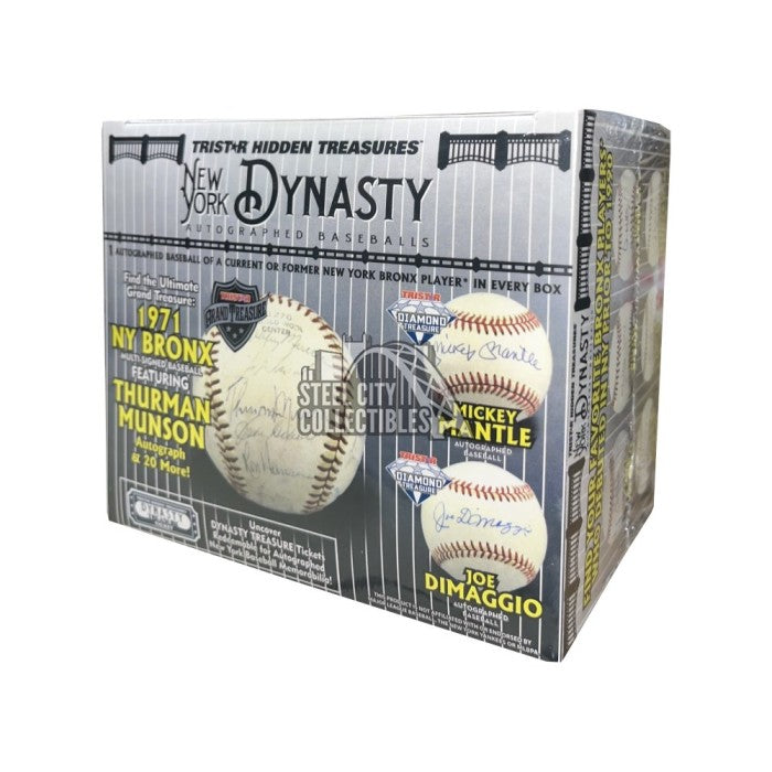 2021 TRISTAR Hidden Treasures Diamond Stars Autographed Baseball
