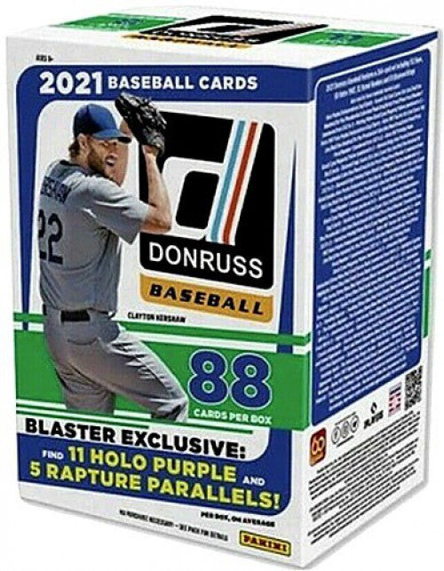 Panini 2021 Donruss Baseball Trading Card Blaster Box