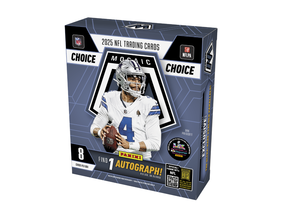 Panini 2025 Mosaic Football Choice Hobby Box