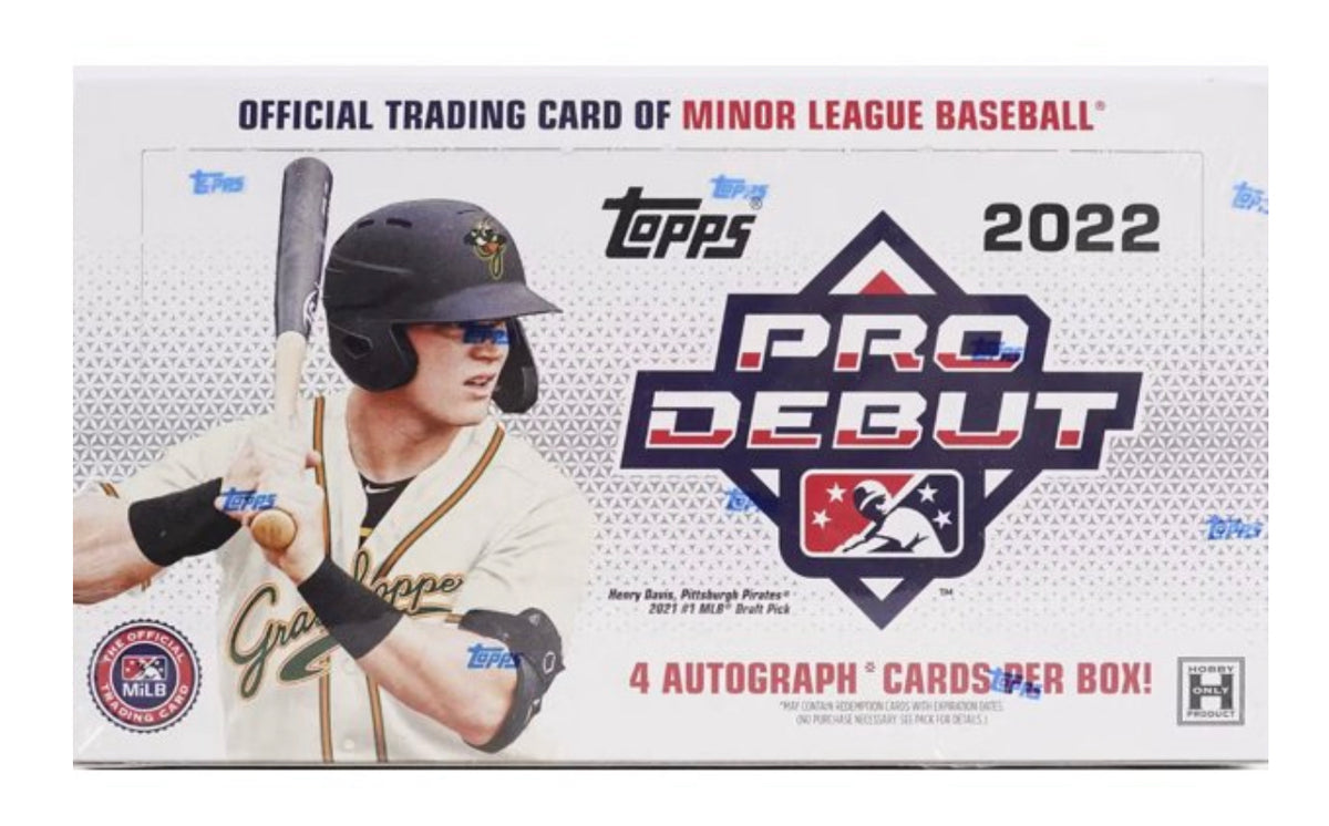 Topps 2022 Pro Debut Baseball Hobby Box