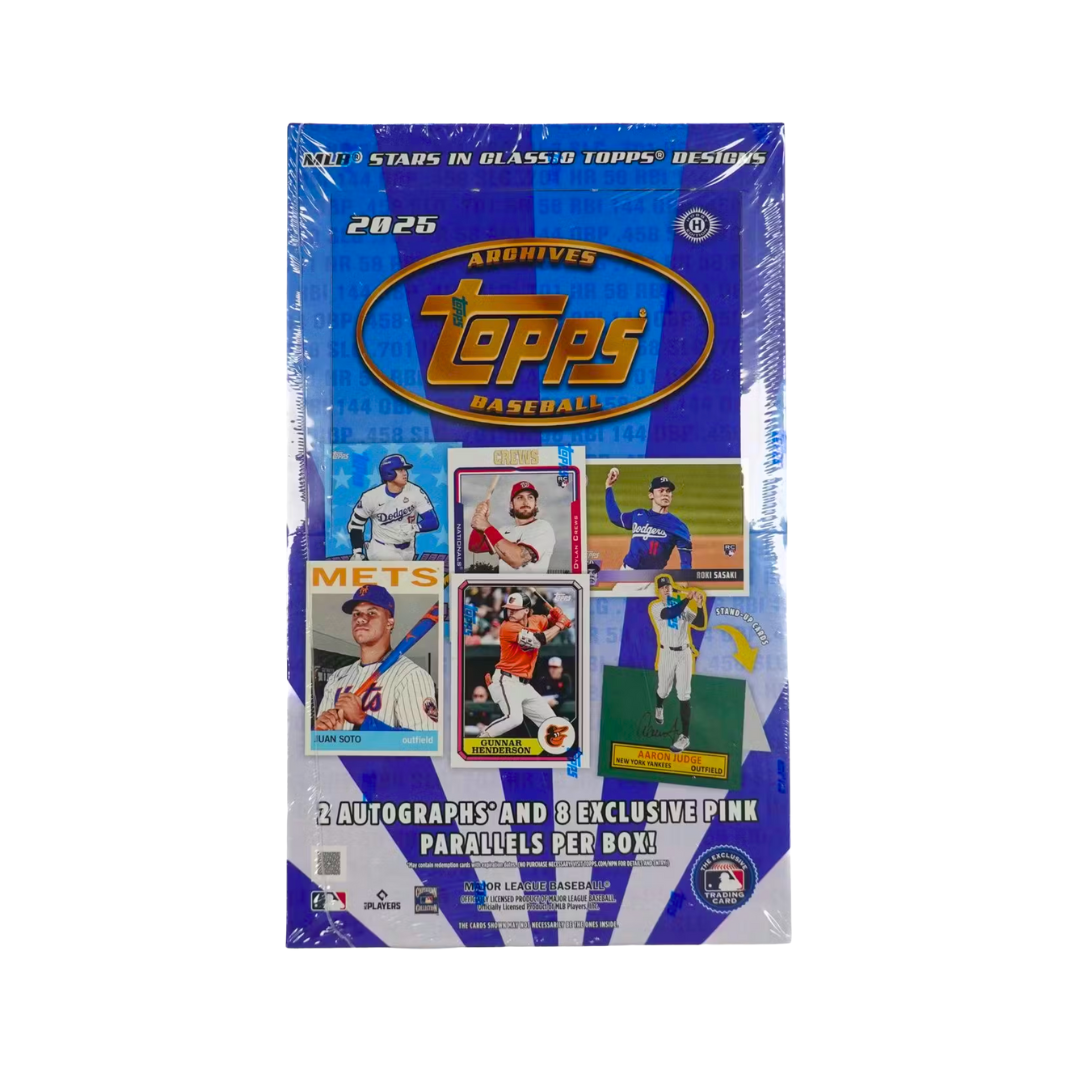 Topps 2025 Archives Baseball Hobby Box