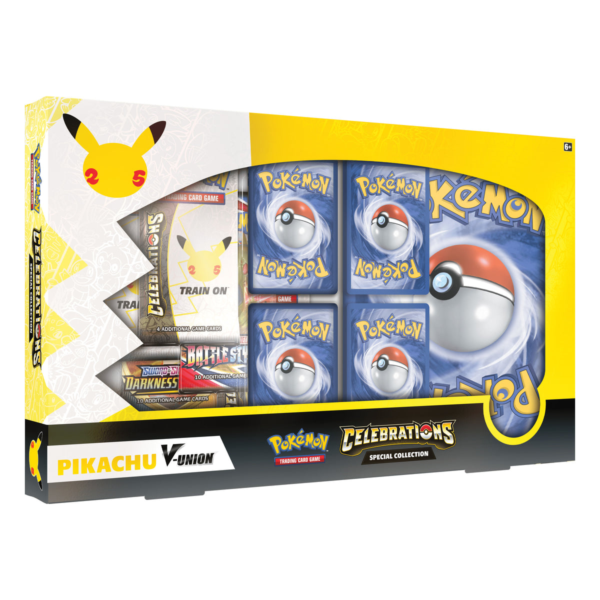 Pokemon 25th Anniversary Pikachu V Union Celebrations Special Collection