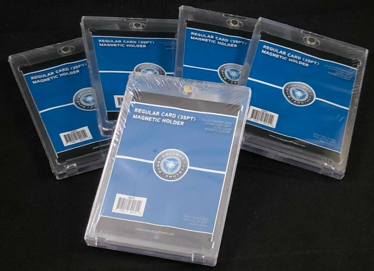 COLLECT*SAVE*PROTECT Magnetic 35pt Trading Card Holders