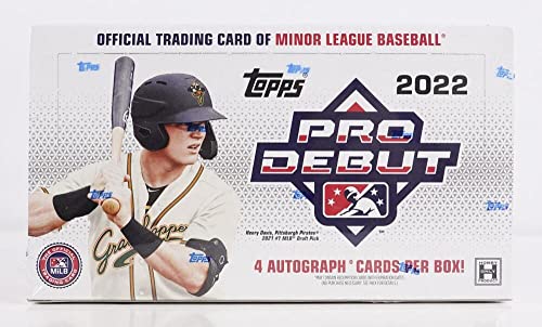 Topps 2022 Pro Debut Baseball Hobby Box