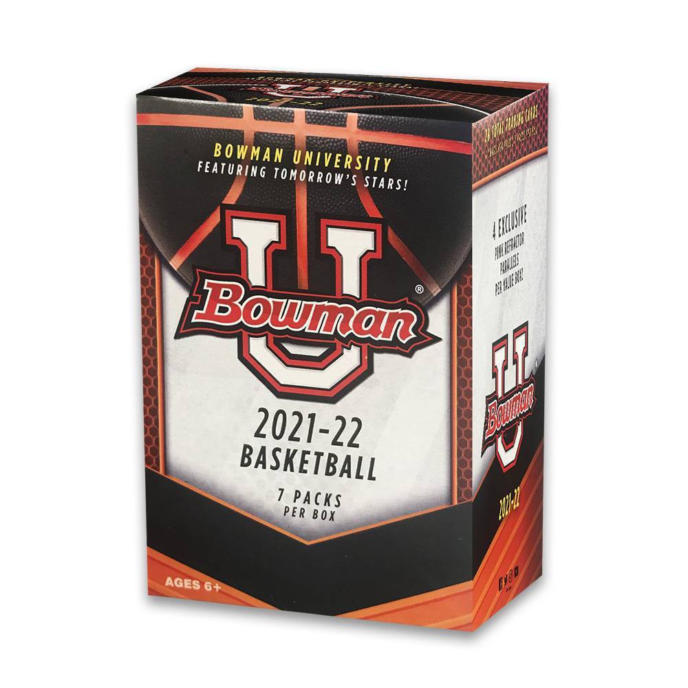 Topps 2021-22 Bowman Basketball Trading Card Blaster Box