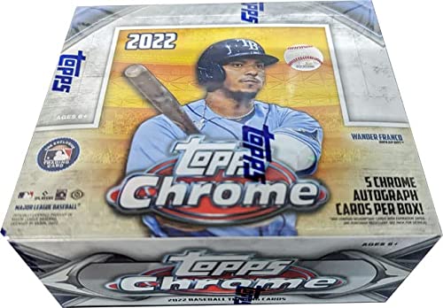 2022 Topps Chrome Jumbo Box (5-Autos)