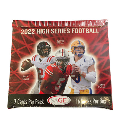 Sage 2022 High Series Football Hobby Box