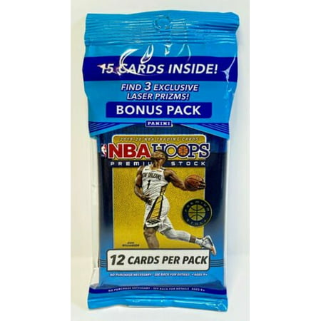 Panini 2019-20 Hoops Premium NBA Basketball 15 Cards Pack
