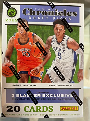 Panini 2022 NBA Chronicles Draft Picks Basketball Blaster Card Box