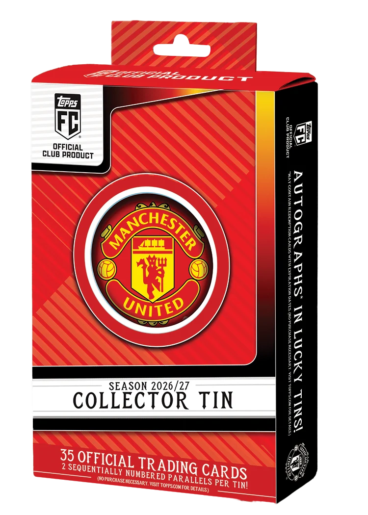 2026-27 Topps Soccer Manchester United FC Club Collector Tin