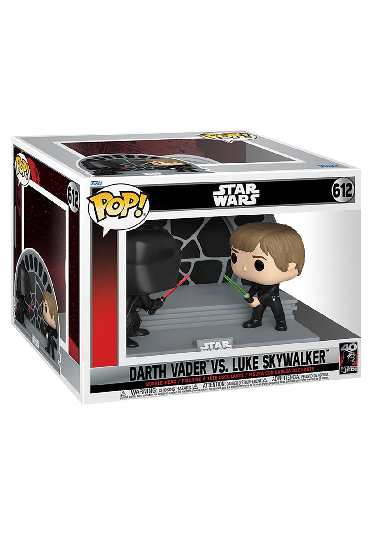 Funko POP Moment: RotJ 40th - Luke Vs Vader Onesize
