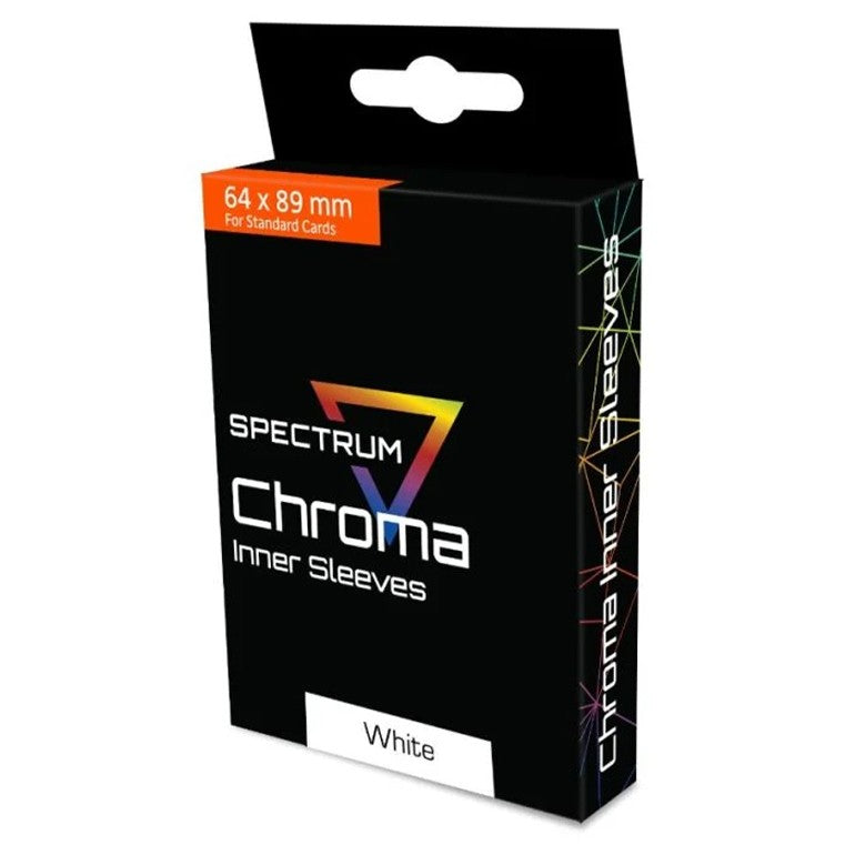 BCW Diversified Chroma White Inner Sleeves, 100 Pack Standard Size