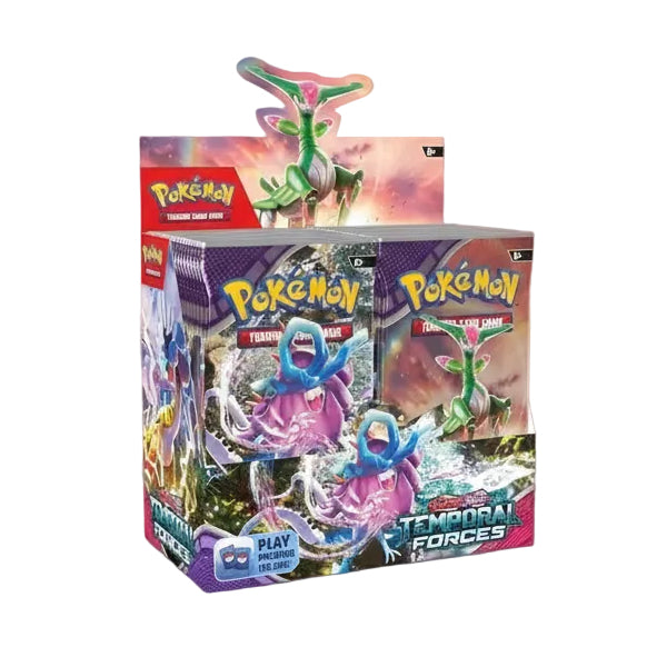 Pokemon TCG Scarlet and Violet Temporal Forces Booster Box