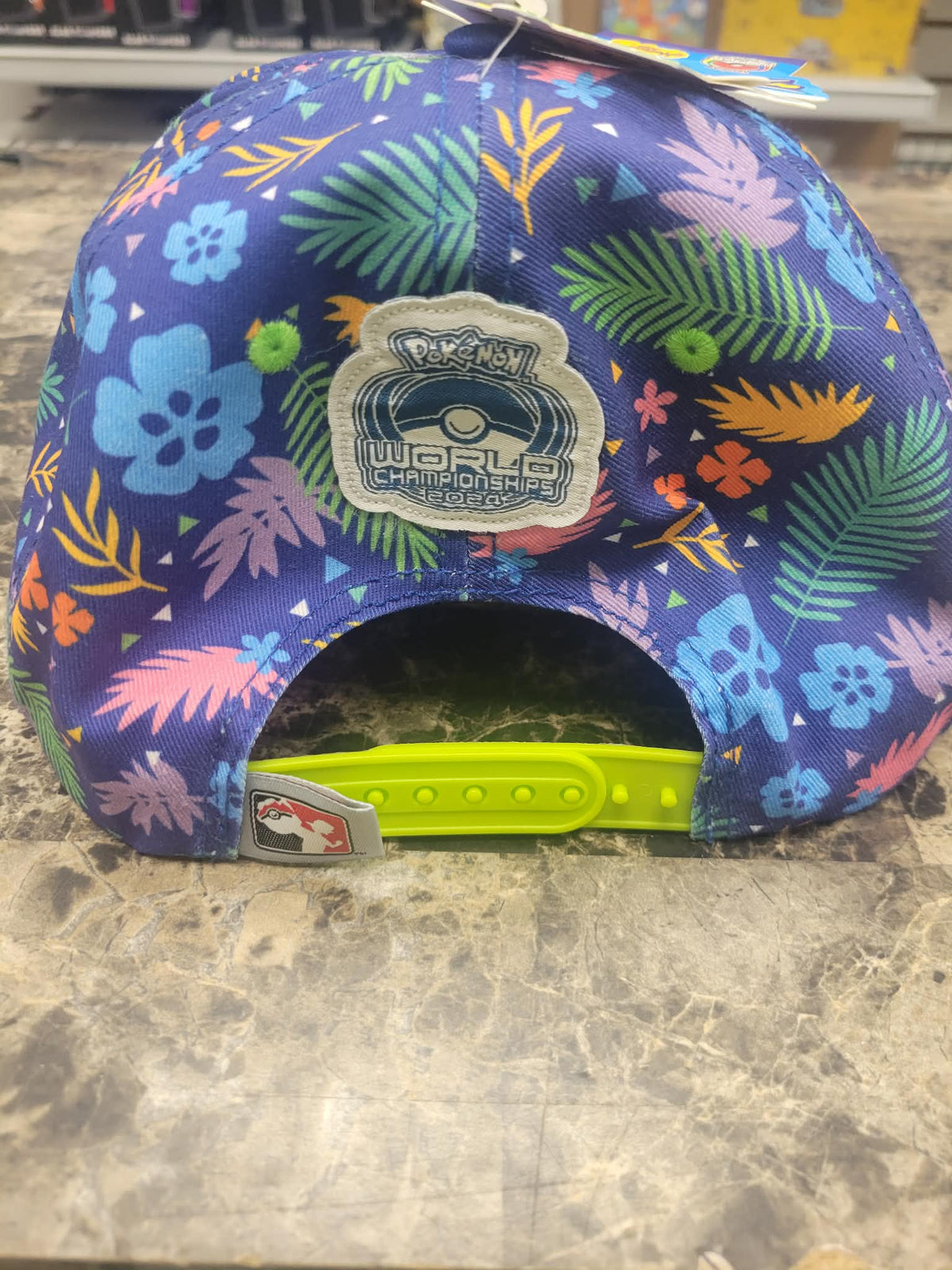 Pokemon Cap WCS 2024 Honolulu Pikachu Blue New with Tag RARE!