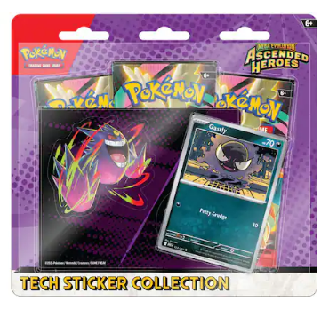 Pokémon - Trading Card Game: Mega Evolution - Ascended Heroes Tech Sticker Collection - Styles May Vary