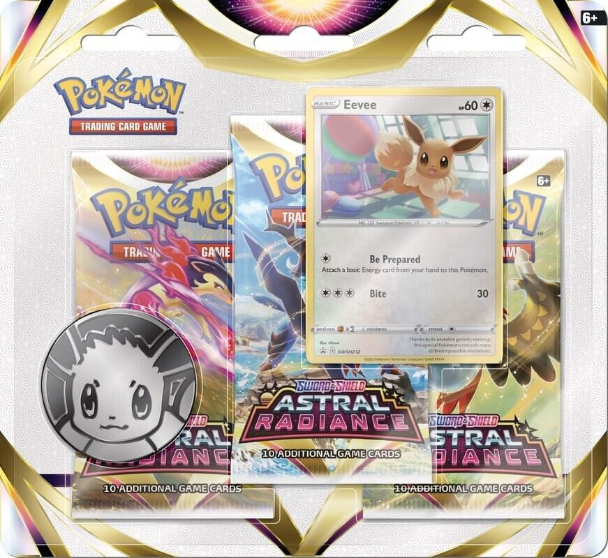 Astral Radiance 3 Pack Blister [Sylveon] - SWSH10: Astral Radiance (SWSH10)