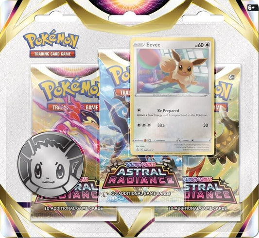 Astral Radiance 3 Pack Blister [Sylveon] - SWSH10: Astral Radiance (SWSH10)