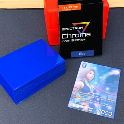 BCW Chroma Blue Inner Sleeves 100 Pack - Standard Size