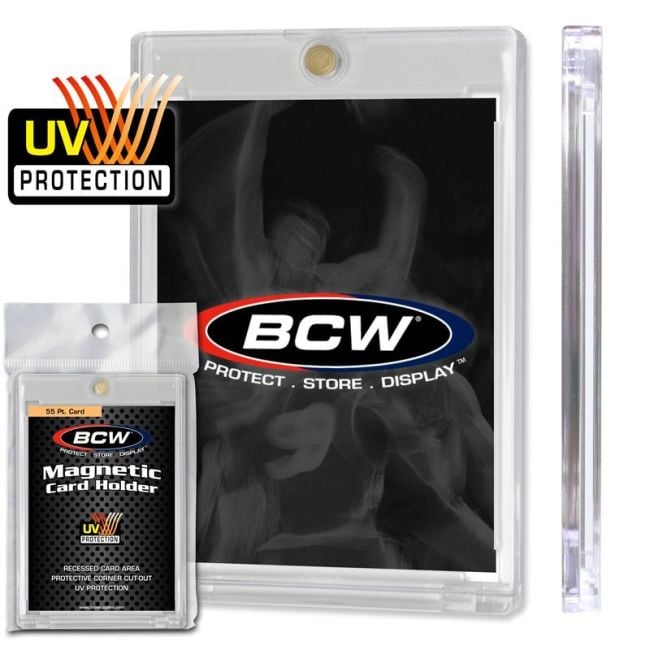 COLLECT*SAVE*PROTECT Magnetic 55pt One-Touch Trading Card Holders