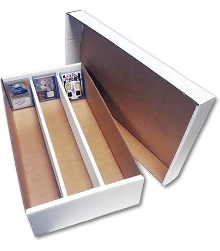 COLLECT*SAVE*PROTECT Triple Shoe Trading Card Boxes 3000ct