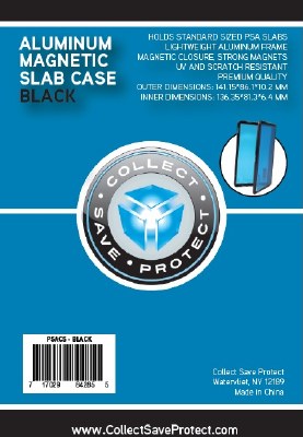 CSP PSA SLAB Aluminum Magnetic CASE - BLACK