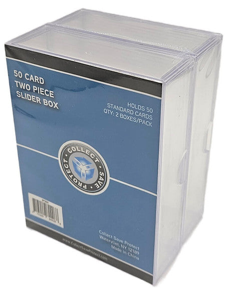CSP Card Supplies Slider 2-Pack, 50 Count