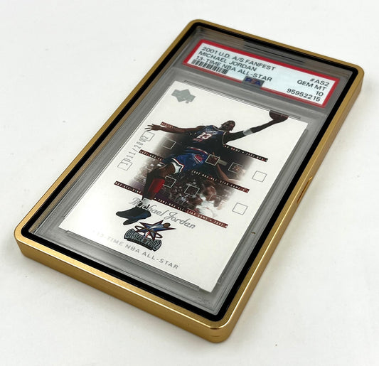 CSP PSA SLAB Aluminum Magnetic CASE - GOLD