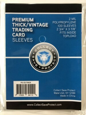 CSP Premium Thick Vintage Card Sleeves